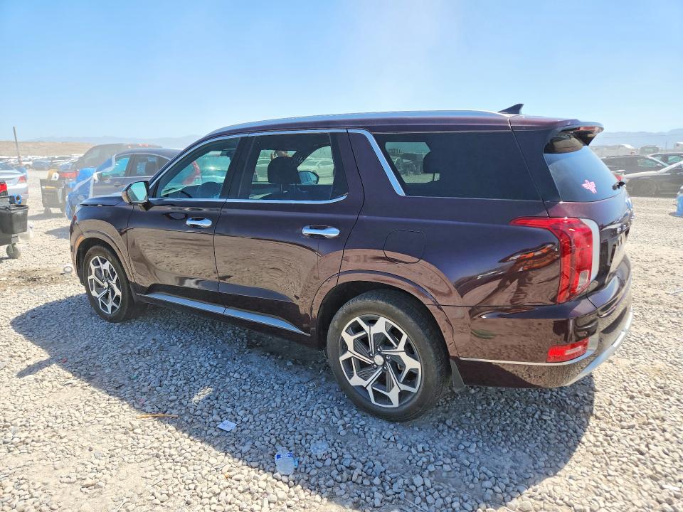 55378996 :رقم المزاد ، KM8R74HE8NU355391 vin ، 2022 Hyundai Palisade مزاد بيع