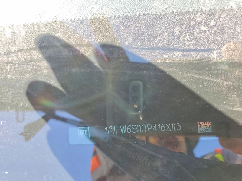 57075566 :رقم المزاد ، 1G1FW6S00P4168113 vin ، 2023 Chevrolet Bolt Ev مزاد بيع