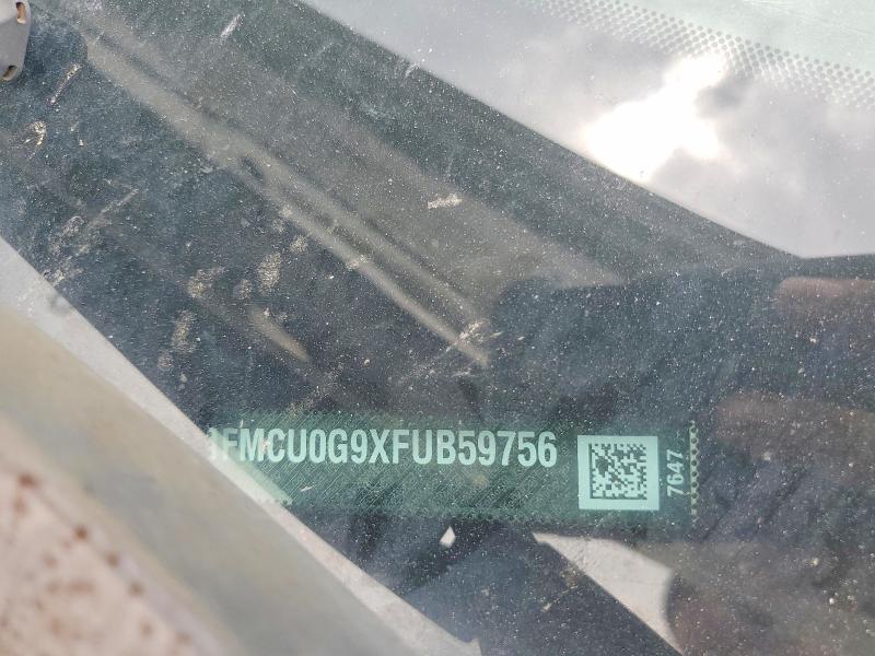 Продаж на аукціоні авто 2015 Ford Escape, vin: 1FMCU0G9XFUB59756, номер лоту: 55181076