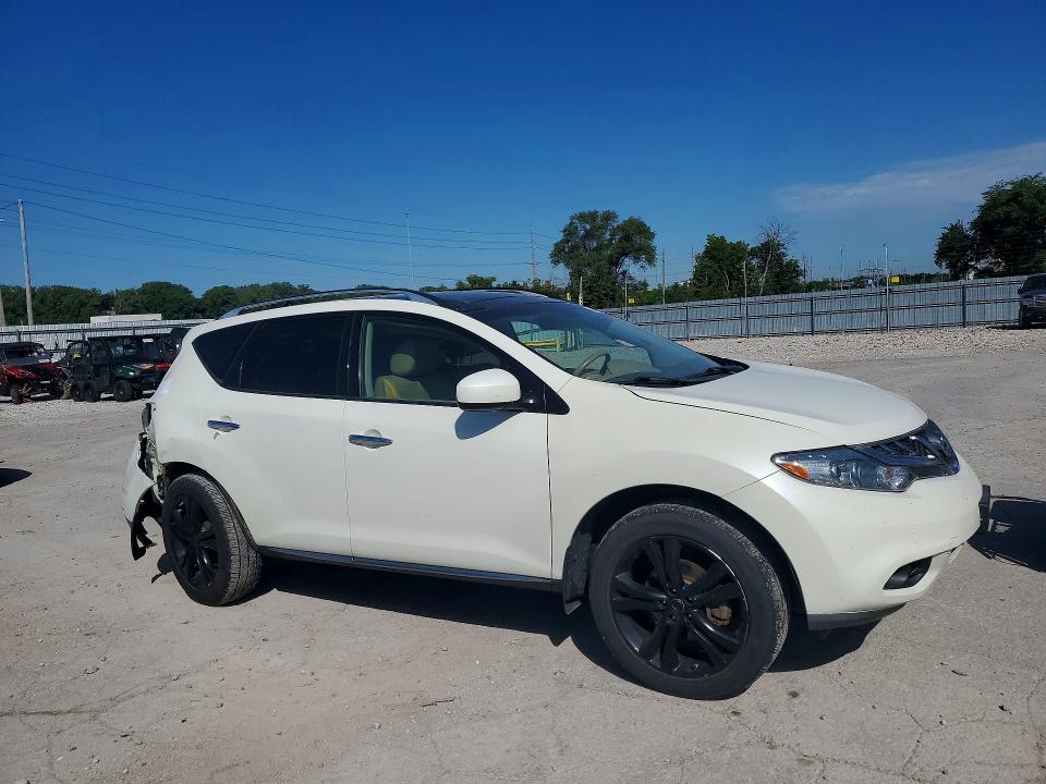 2011 Nissan Murano მანქანა იყიდება აუქციონზე, vin: JN8AZ1MW6BW152593, აუქციონის ნომერი: 58124296