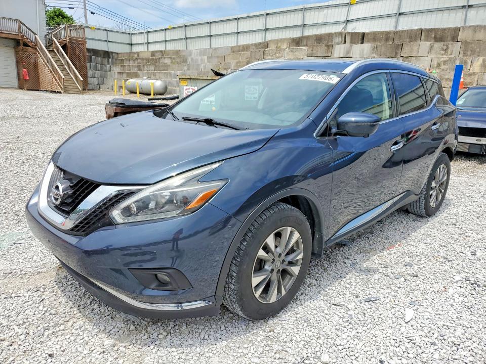 57027986 :رقم المزاد ، 5N1AZ2MH1JN114790 vin ، 2018 Nissan Murano مزاد بيع