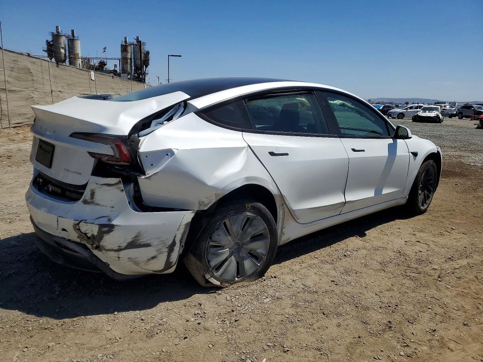 Продаж на аукціоні авто 2025 Tesla Model 3, vin: 5YJ3E1EB3SF077786, номер лоту: 59000056