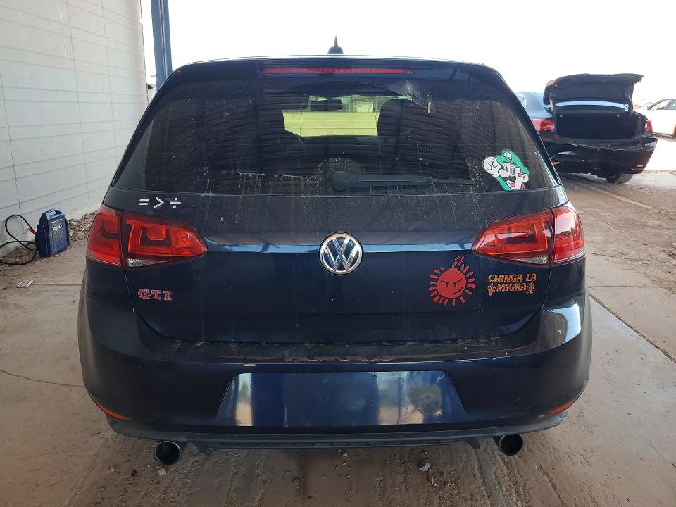 56095176 :رقم المزاد ، 3VW547AU6HM060293 vin ، 2017 Volkswagen Gti مزاد بيع