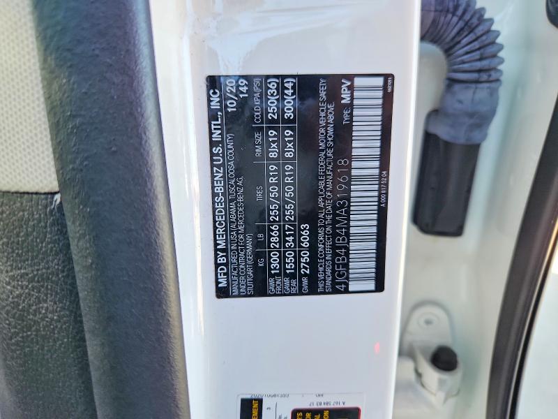 Продажа на аукционе авто 2021 Mercedes-benz Gle, vin: 4JGFB4JB4MA319618, номер лота: 56751836