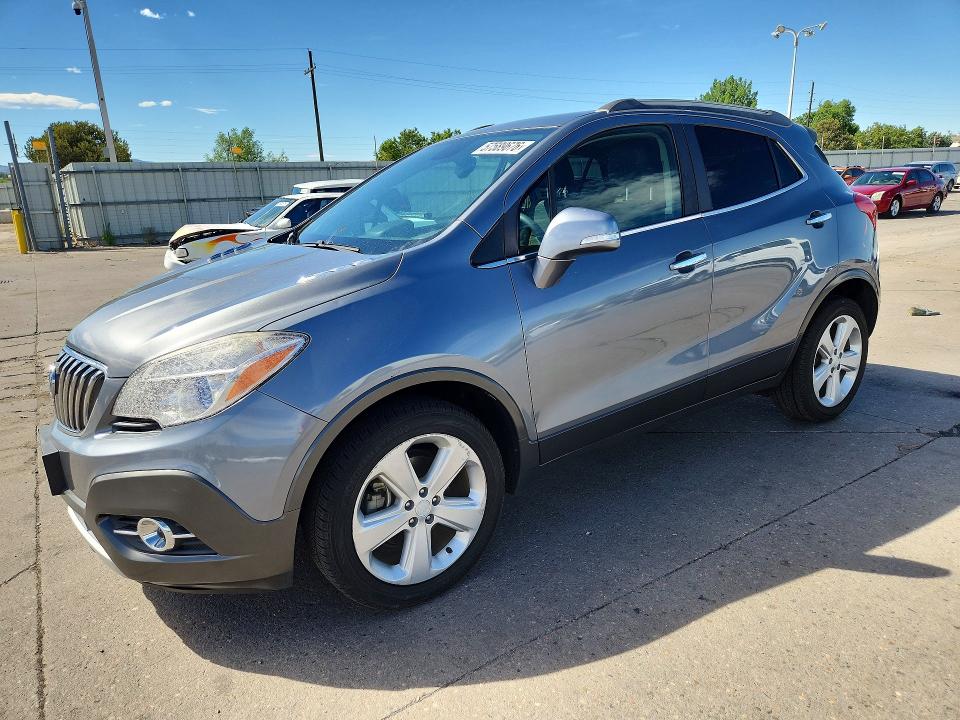 2015 Buick Encore მანქანა იყიდება აუქციონზე, vin: KL4CJFSB7FB059324, აუქციონის ნომერი: 57589676