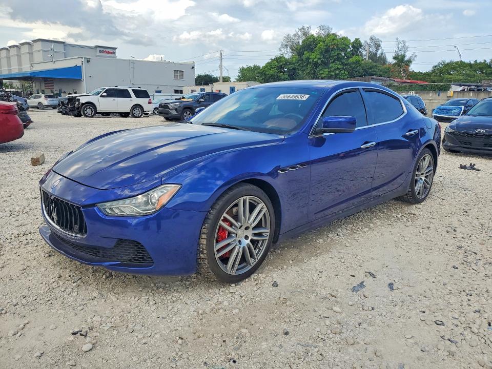 55646636 :رقم المزاد ، ZAM57RSA7G1185238 vin ، 2016 Maserati Ghibli مزاد بيع