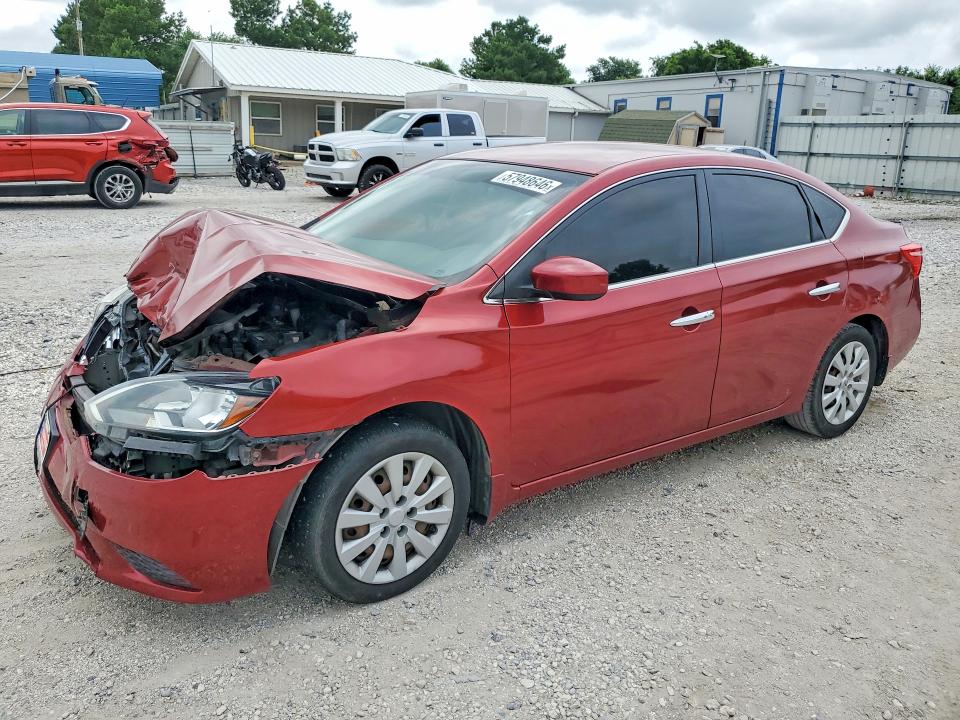 2016 Nissan Sentra მანქანა იყიდება აუქციონზე, vin: 3N1AB7AP1GY210130, აუქციონის ნომერი: 57948646