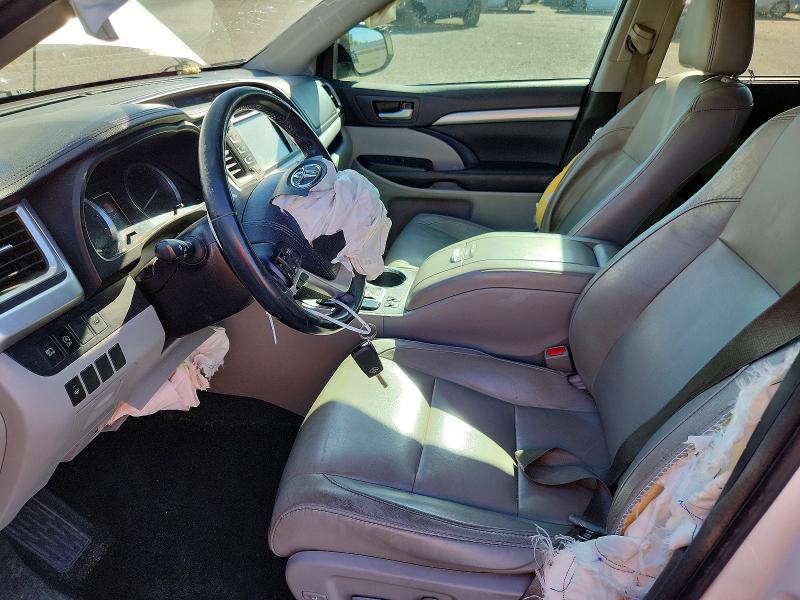 2017 Toyota Highlander მანქანა იყიდება აუქციონზე, vin: 5TDKZRFH2HS517941, აუქციონის ნომერი: 58146166