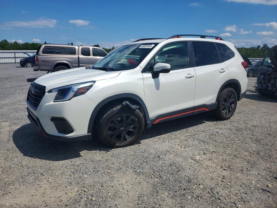 2022 Subaru Forester მანქანა იყიდება აუქციონზე, vin: JF2SKAJCXNH449052, აუქციონის ნომერი: 56933446