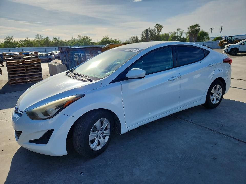 56695656 :رقم المزاد ، 5NPDH4AE9GH695572 vin ، 2016 Hyundai Elantra مزاد بيع