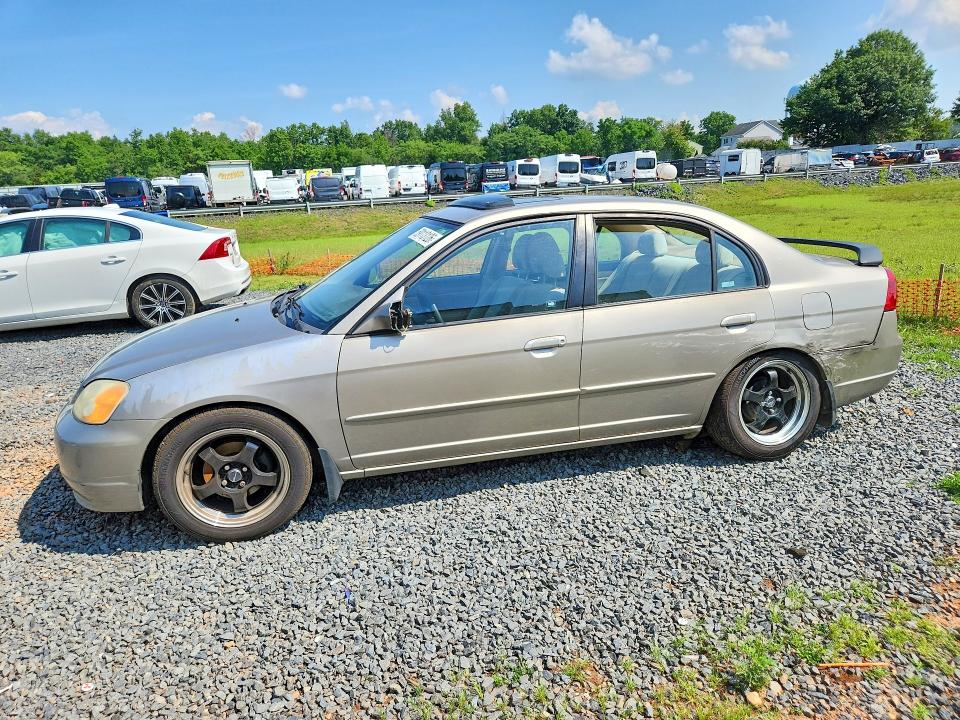 59113126 :رقم المزاد ، 2HGES26783H530797 vin ، 2003 Honda Civic مزاد بيع