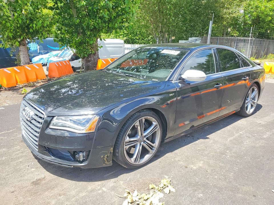 2013 Audi S8 მანქანა იყიდება აუქციონზე, vin: WAUD2AFD1DN026673, აუქციონის ნომერი: 56895176