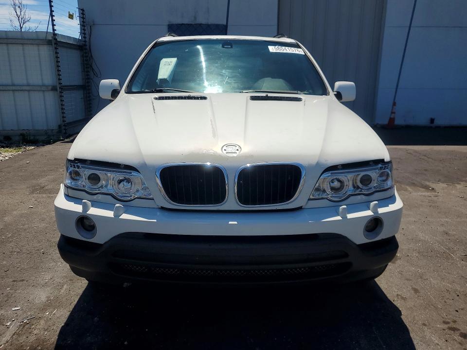 2002 Bmw X5 მანქანა იყიდება აუქციონზე, vin: 5UXFA53502LP38604, აუქციონის ნომერი: 58041576