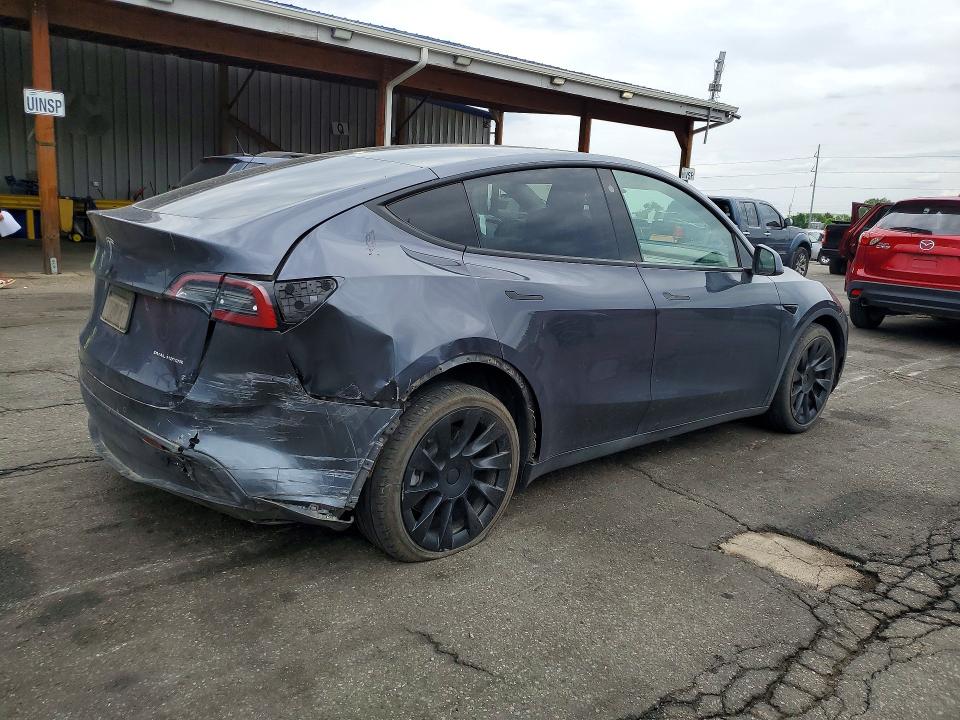 2021 Tesla Model Y მანქანა იყიდება აუქციონზე, vin: 5YJYGAEE1MF155172, აუქციონის ნომერი: 56126516