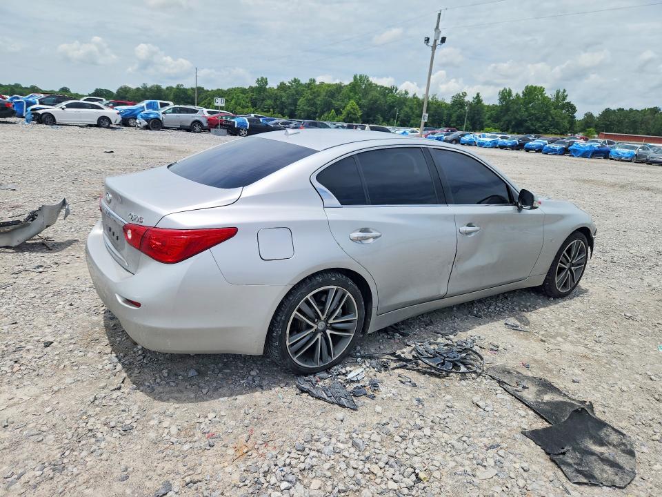 56407546 :رقم المزاد ، JN1BV7AR3FM408531 vin ، 2015 Infiniti Q50 مزاد بيع