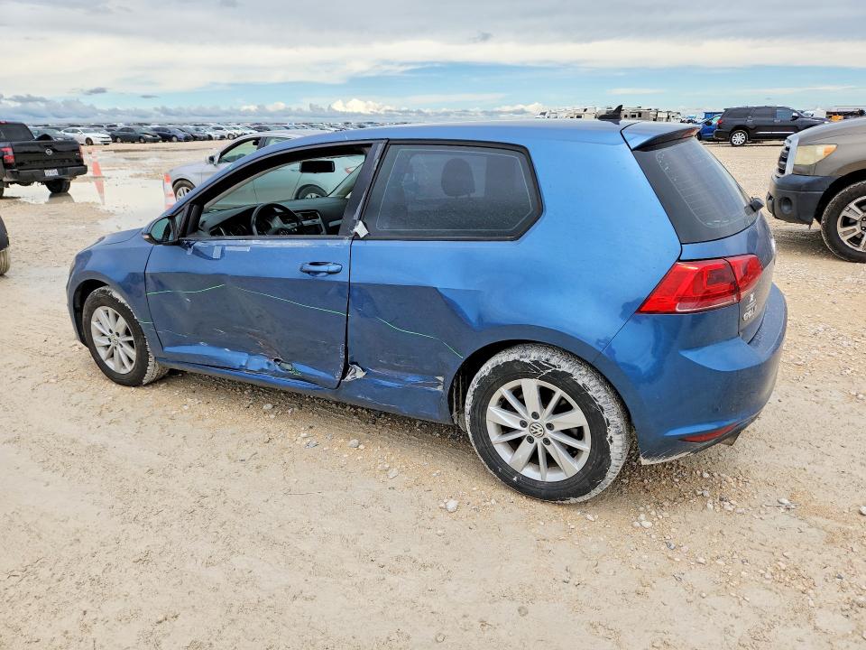 2015 Volkswagen Golf მანქანა იყიდება აუქციონზე, vin: 3VW817AUXFM069775, აუქციონის ნომერი: 56985876