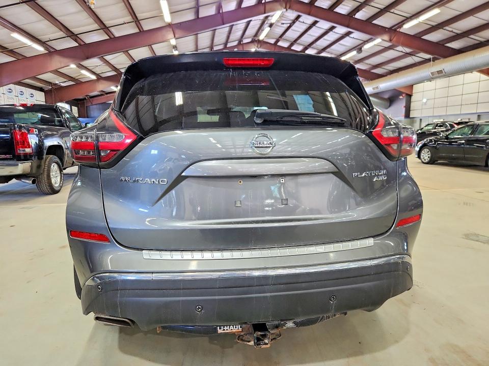 57750456 :رقم المزاد ، 5N1AZ2MS4KN118006 vin ، 2019 Nissan Murano مزاد بيع