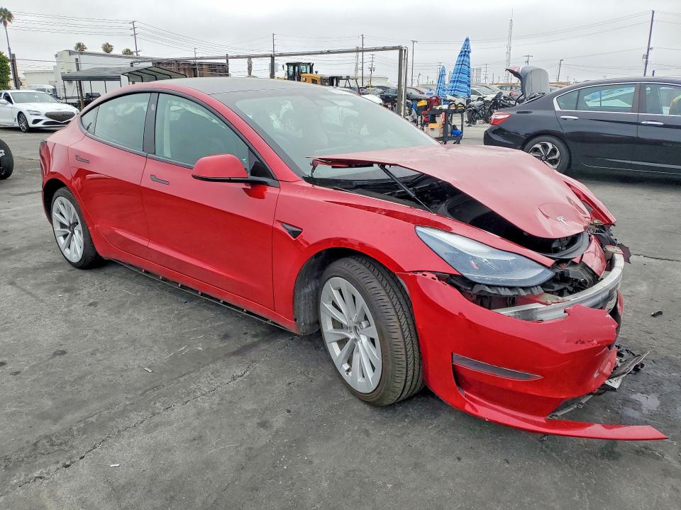 Продажа на аукционе авто 2022 Tesla Model 3, vin: 5YJ3E1EA7NF200646, номер лота: 56320746