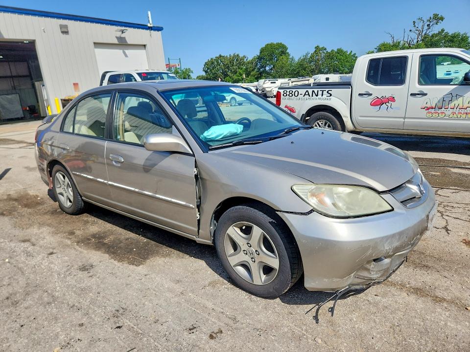 2005 Honda Civic მანქანა იყიდება აუქციონზე, vin: 2HGES26785H544427, აუქციონის ნომერი: 59216366