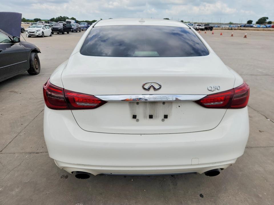 Продаж на аукціоні авто 2018 Infiniti Q50, vin: JN1EV7AP7JM350590, номер лоту: 58388406