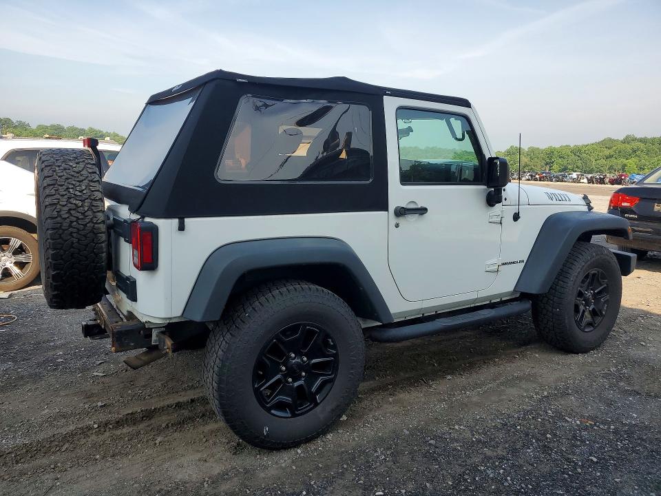 Продажа на аукционе авто 2016 Jeep Wrangler, vin: 1C4AJWAG8GL167506, номер лота: 58606746