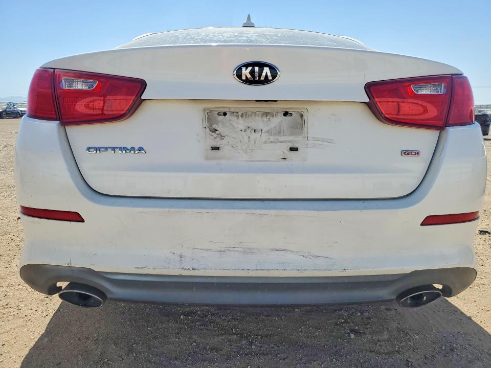 58509916 :رقم المزاد ، KNAGM4A73F5642632 vin ، 2015 Kia Optima مزاد بيع