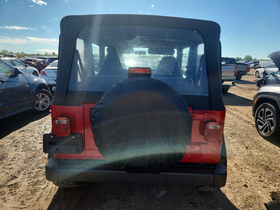 2000 Jeep Wrangler / Tj მანქანა იყიდება აუქციონზე, vin: 1J4FA29P0YP767296, აუქციონის ნომერი: 58324596