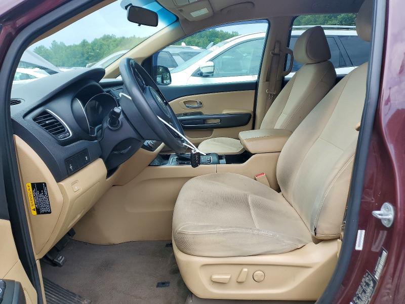 Aukcja sprzedaży 2015 Kia Sedona, vin: KNDMB5C14F6019119, numer aukcji: 57841786