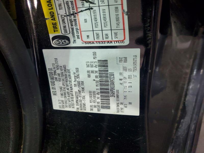 Aukcja sprzedaży 2010 Ford Fusion, vin: 3FAHP0KC0AR422301, numer aukcji: 56050876