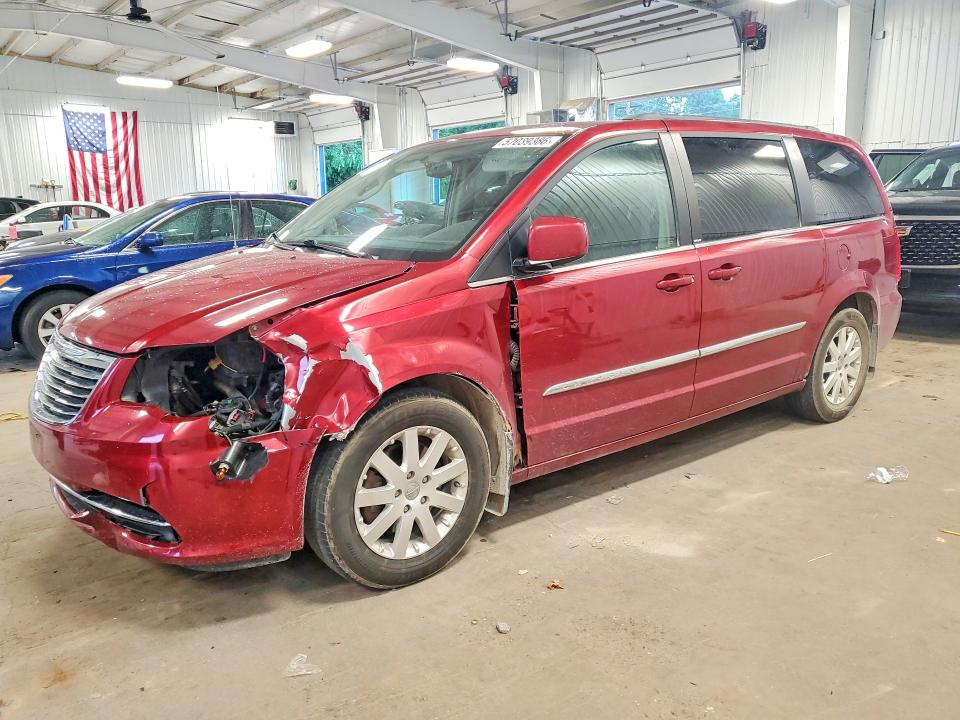 2013 Chrysler Town & Country მანქანა იყიდება აუქციონზე, vin: 2C4RC1BG8DR604373, აუქციონის ნომერი: 57039386