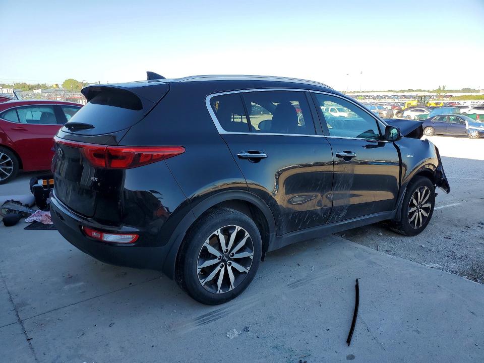 2017 Kia Sportage მანქანა იყიდება აუქციონზე, vin: KNDPNCACXH7069324, აუქციონის ნომერი: 53610676