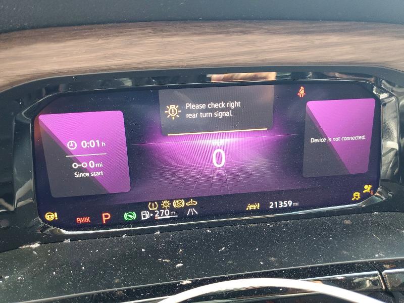 58370066 :رقم المزاد ، 1V2FR2CA5SC532196 vin ، 2025 Volkswagen Atlas مزاد بيع