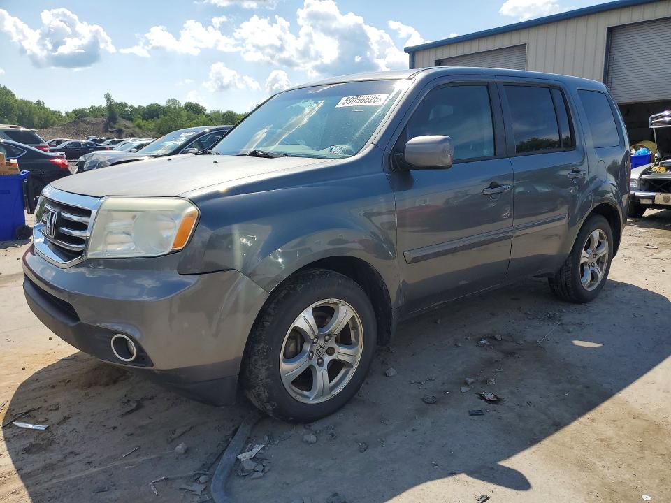 59056626 :رقم المزاد ، 5FNYF4H45CB076822 vin ، 2012 Honda Pilot مزاد بيع
