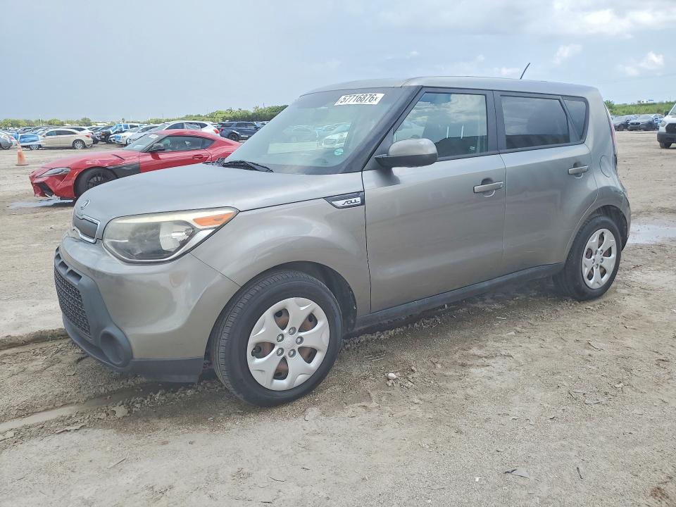 2015 Kia Soul მანქანა იყიდება აუქციონზე, vin: KNDJN2A23F7175814, აუქციონის ნომერი: 57716876