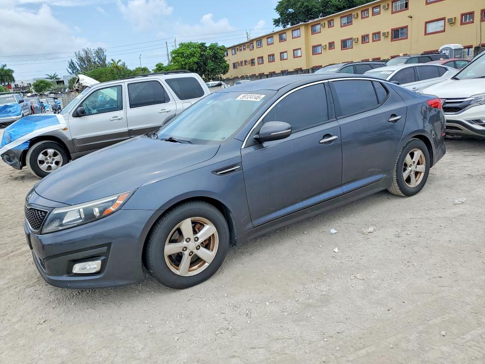 59124146 :رقم المزاد ، KNAGM4A7XF5619574 vin ، 2015 Kia Optima مزاد بيع