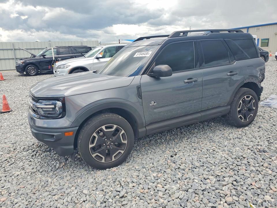 2022 Ford Bronco Sport მანქანა იყიდება აუქციონზე, vin: 3FMCR9C64NRD76923, აუქციონის ნომერი: 57046466