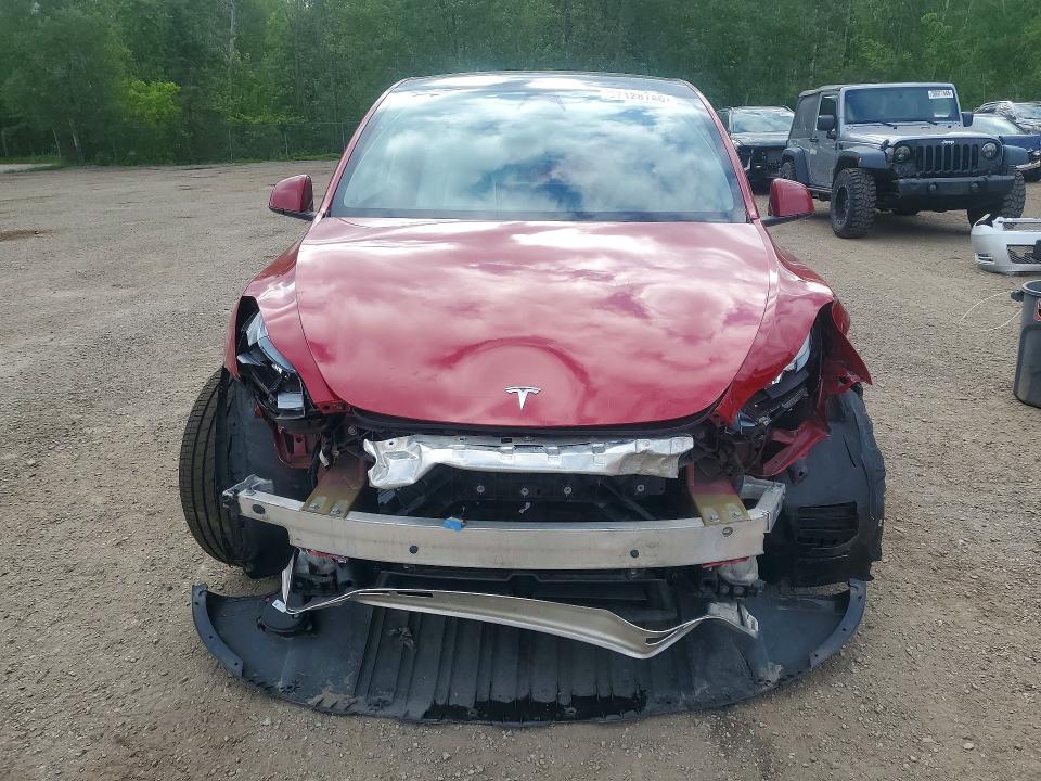 2022 Tesla Model Y მანქანა იყიდება აუქციონზე, vin: 7SAYGDEE0NF512993, აუქციონის ნომერი: 57128746