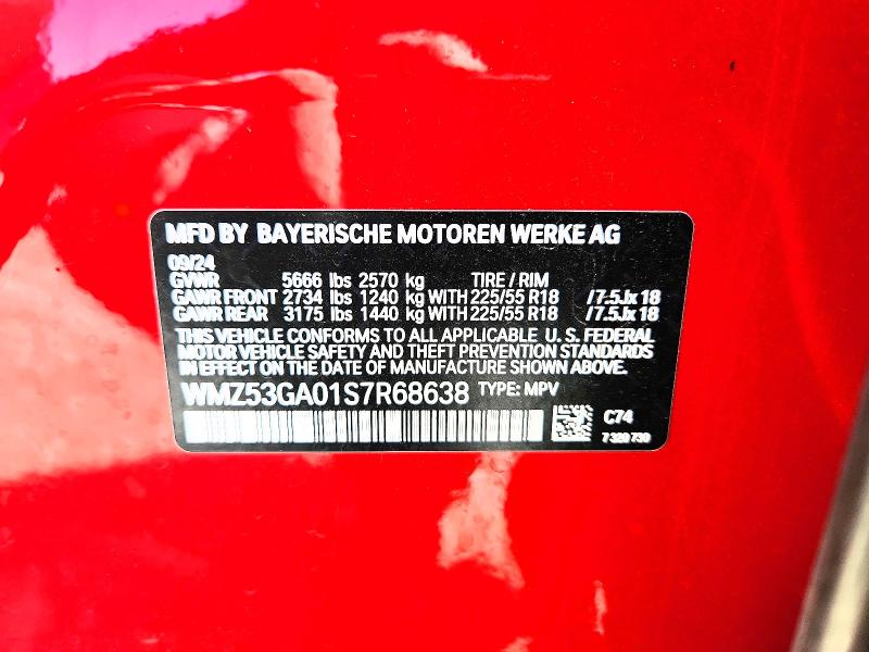 55917746 :رقم المزاد ، WMZ53GA01S7R68638 vin ، 2025 Mini Countryman مزاد بيع
