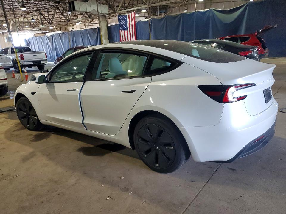 2026 Tesla Model 3 მანქანა იყიდება აუქციონზე, vin: 5YJ3E1EA1TF139727, აუქციონის ნომერი: 55389866