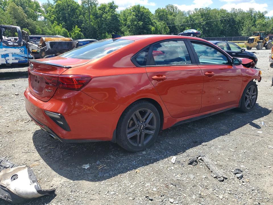 57043146 :رقم المزاد ، 3KPF34AD1ME296380 vin ، 2021 Kia Forte مزاد بيع