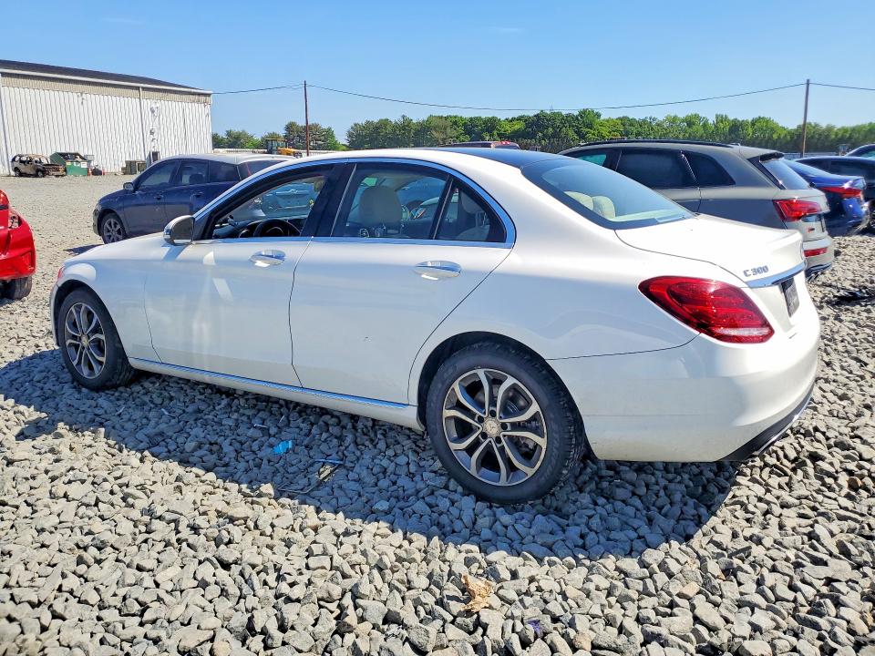2016 Mercedes-benz C მანქანა იყიდება აუქციონზე, vin: WDDWF4KB4GR143592, აუქციონის ნომერი: 56243376