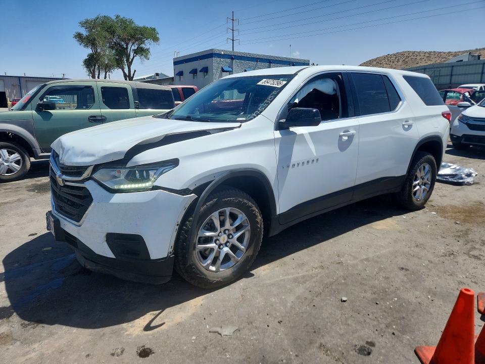 Auction sale of the 2021 Chevrolet Traverse, vin: 1GNEVFKW8MJ242439, lot number: 55475296