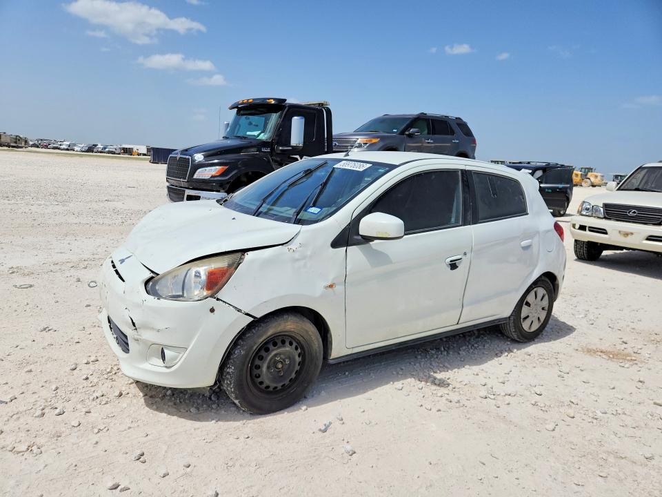 58976086 :رقم المزاد ، ML32A3HJXEH016514 vin ، 2014 Mitsubishi Mirage مزاد بيع