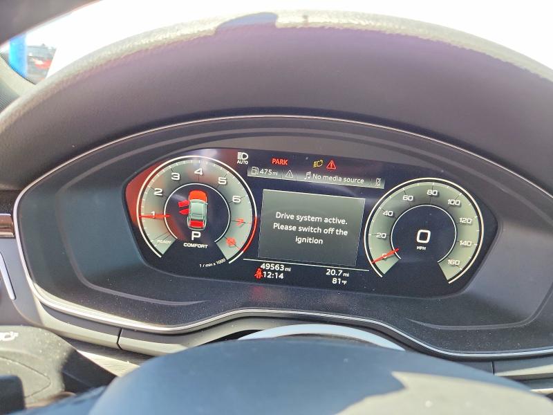 2023 Audi A4 მანქანა იყიდება აუქციონზე, vin: WAUEAAF4XPN011309, აუქციონის ნომერი: 58186636