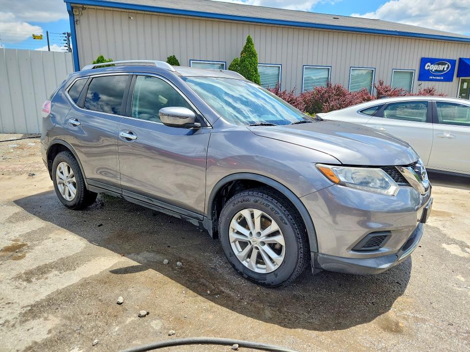 57355426 :رقم المزاد ، KNMAT2MV5GP677317 vin ، 2016 Nissan Rogue مزاد بيع