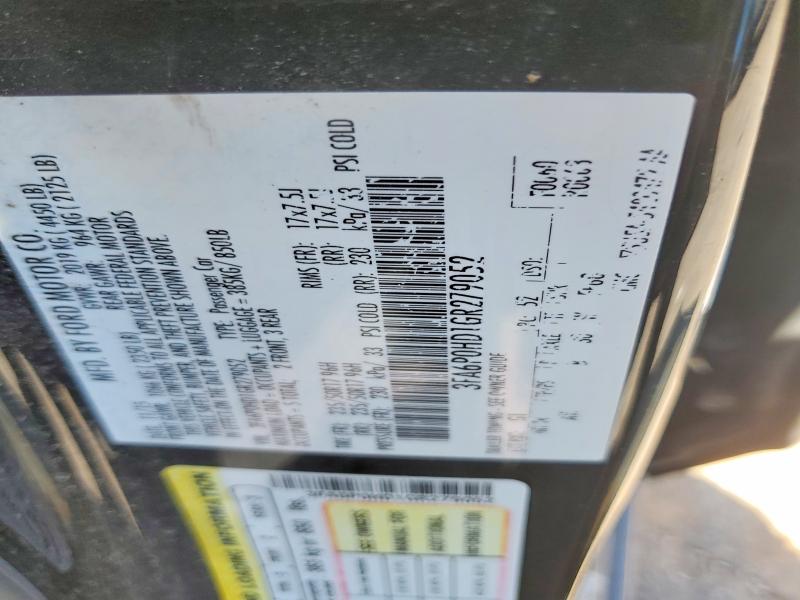 Продажа на аукционе авто 2016 Ford Fusion, vin: 3FA6P0HD1GR279052, номер лота: 56000116
