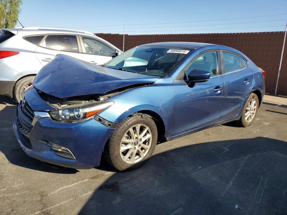 Продажа на аукционе авто 2018 Mazda 3, vin: 3MZBN1U71JM213848, номер лота: 58999816