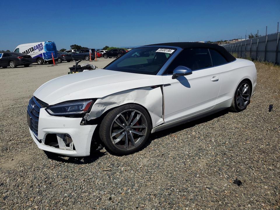 Aukcja sprzedaży 2018 Audi S5, vin: WAU24GF54JN021301, numer aukcji: 58480196