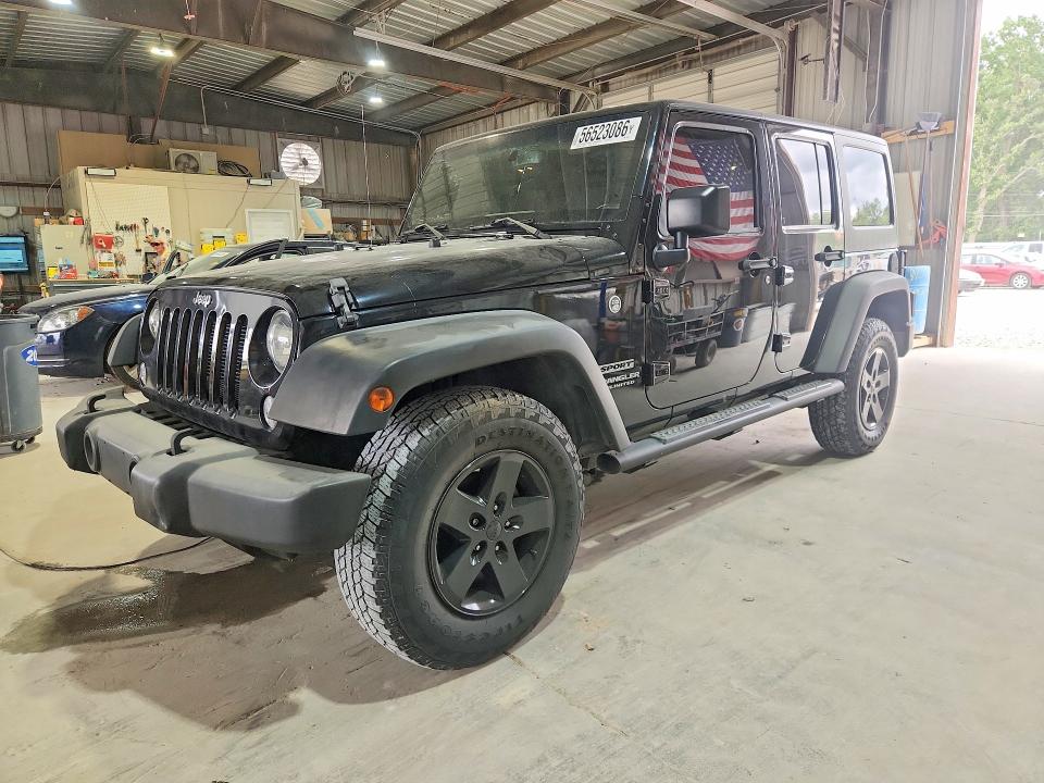 Auction sale of the 2015 Jeep Wrangler Unlimited, vin: 1C4BJWDG8FL520552, lot number: 56523086