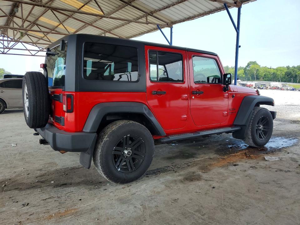 Продажа на аукционе авто 2016 Jeep Wrangler Unlimited, vin: 1C4BJWKG6GL107534, номер лота: 58270146